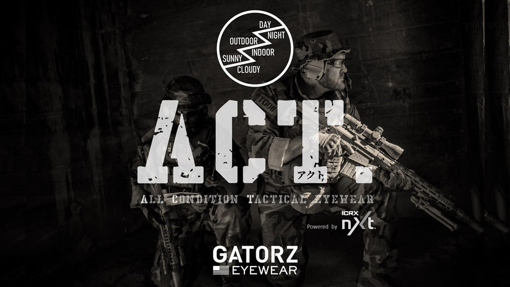 昼夜間・屋内外・全天候で使える ハイコントラスト調光レンズシリーズ「ACT(アクト)」を再入荷