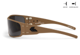 BALLISTICS / セラコート タン / SMOKE UV ANSI Z87+/MILSPEC Ballistic ANTI-FOG