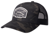 Snap back Multicam Black / Woven Double Guns Patch