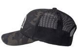 Snap back Multicam Black / Woven Double Guns Patch