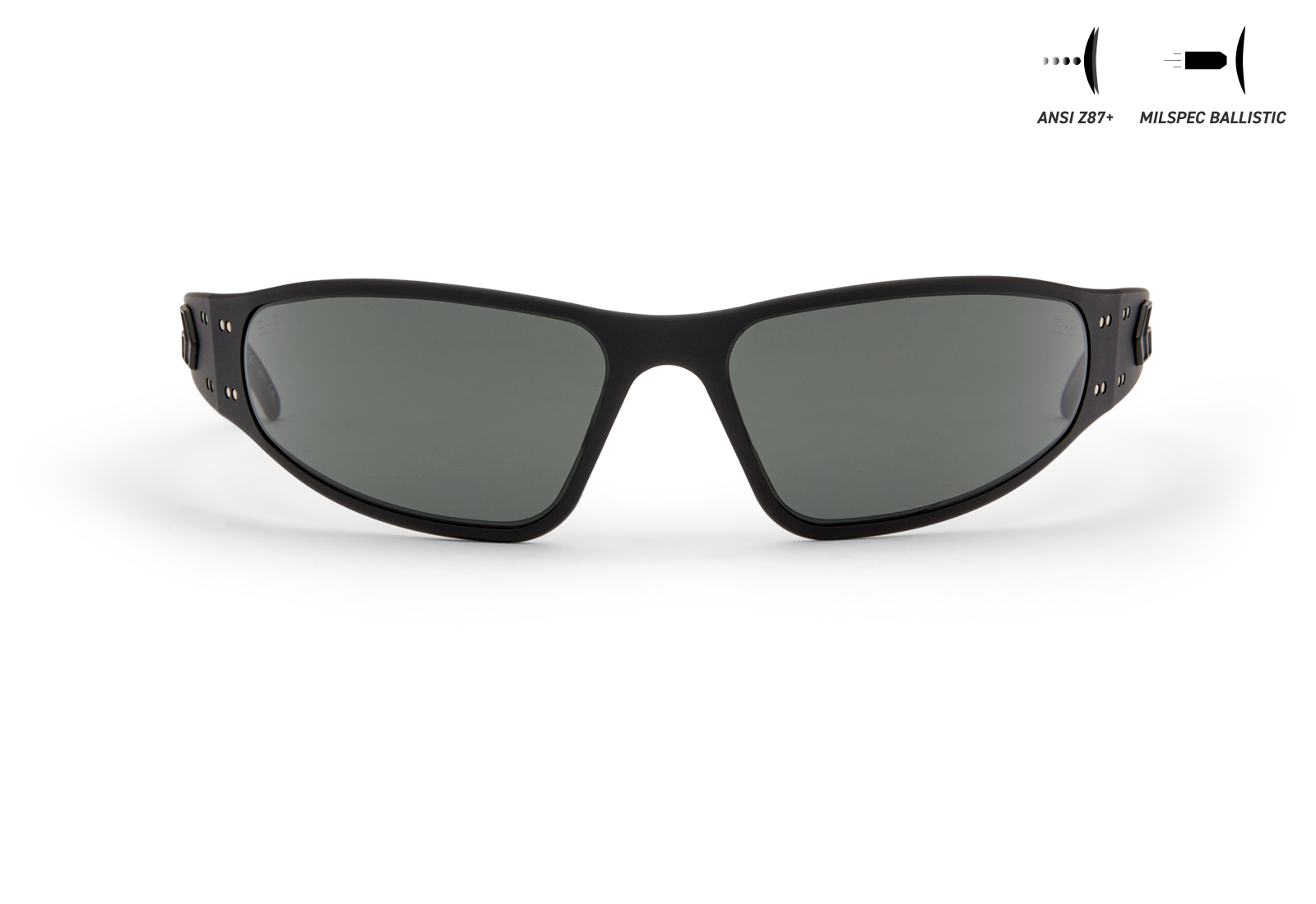 BALLISTICS / ブラックアウト / SMOKE UV ANSI Z87+/MILSPEC Ballistic ANTI-FOG