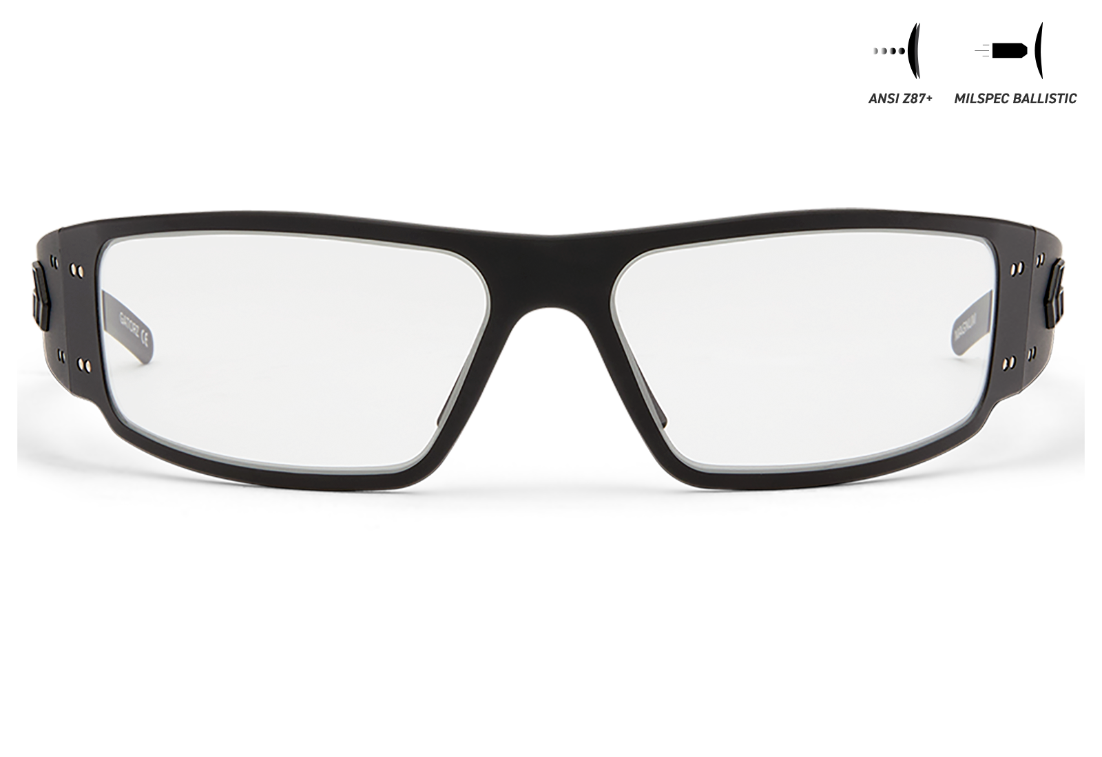 BALLISTICS / ブラックアウト / CLEAR UV ANSI Z87+/MILSPEC Ballistic ANTI-FOG