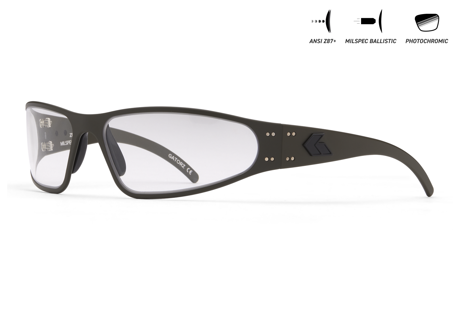 BALLISTICS / セラコート ODグリーン / INFERNO ANSI Z87+/MILSPEC Ballistic ANTI-FOG