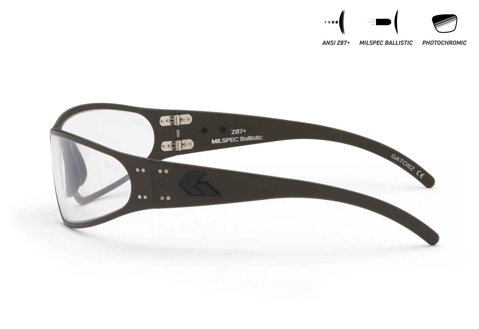 BALLISTICS / セラコート ODグリーン / INFERNO ANSI Z87+/MILSPEC Ballistic ANTI-FOG