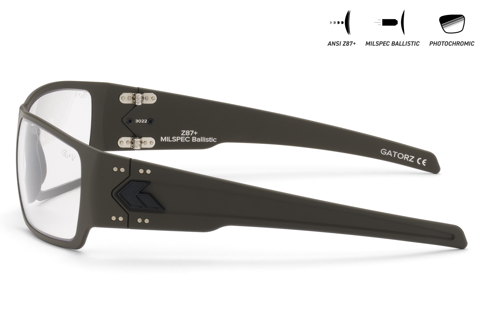BALLISTICS / セラコート ODグリーン / INFERNO ANSI Z87+/MILSPEC Ballistic ANTI-FOG