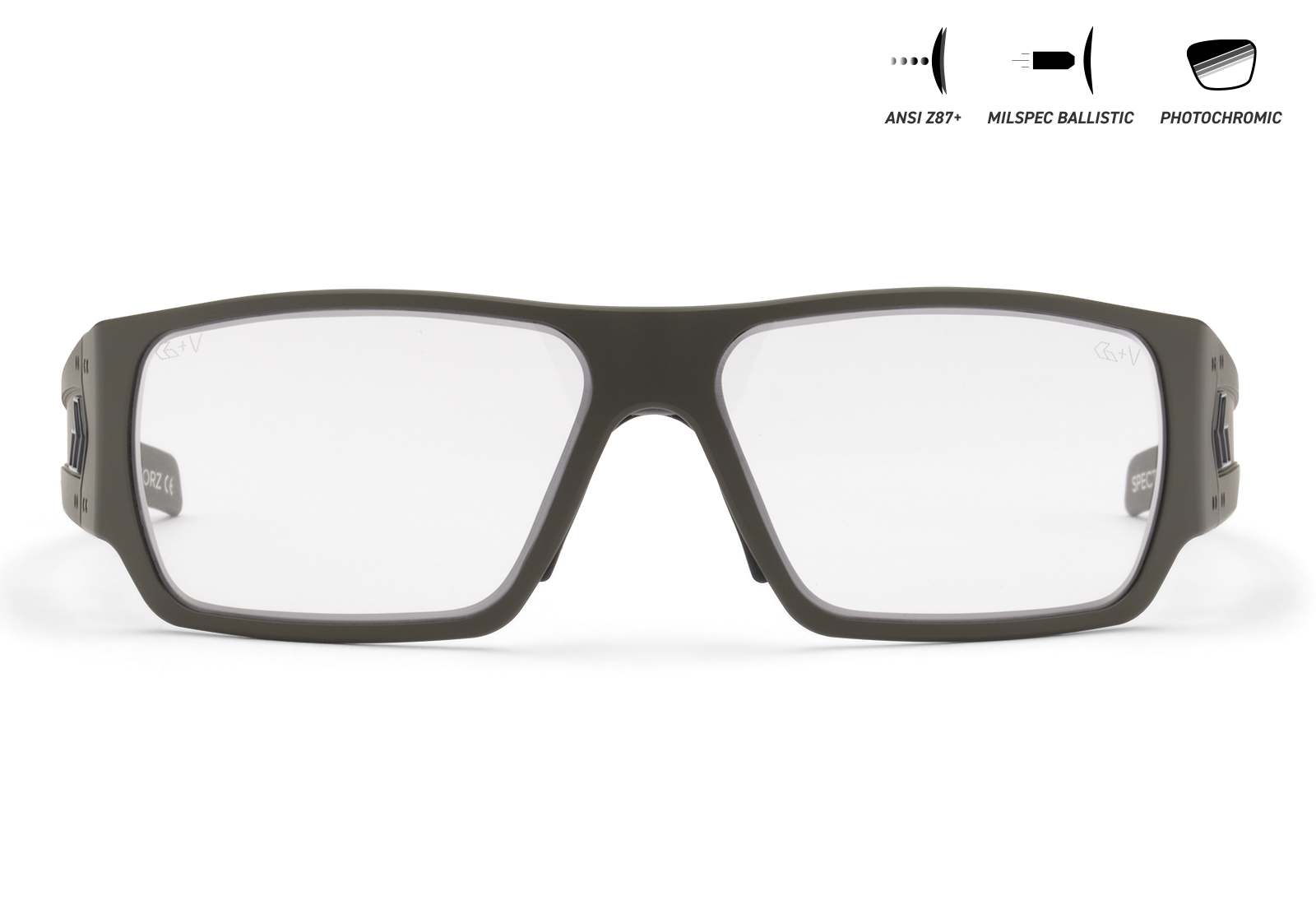 BALLISTICS / セラコート ODグリーン / INFERNO ANSI Z87+/MILSPEC Ballistic ANTI-FOG