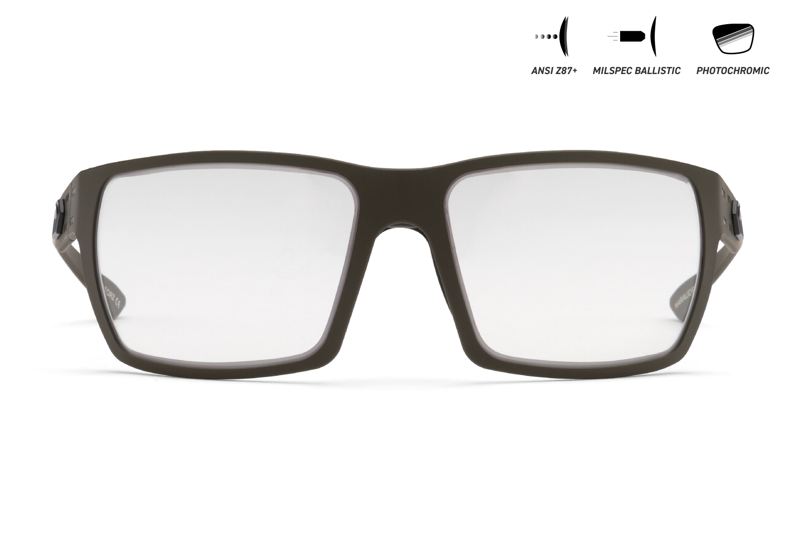 BALLISTICS / セラコート ODグリーン / INFERNO ANSI Z87+/MILSPEC Ballistic ANTI-FOG