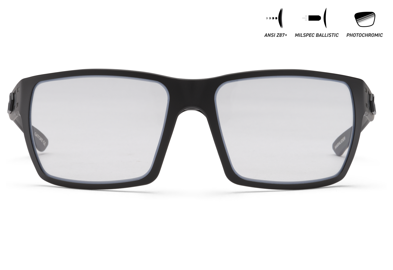 BALLISTICS / セラコートブラックアウト / INFERNO ANSI Z87+/MILSPEC Ballistic ANTI-FOG